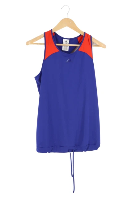 Camicia sportiva Adidas donna taglia 38 blu