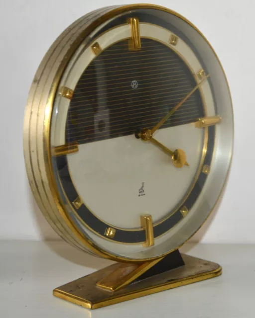 Réveil mécanique horloge pendule JAZ NOCTIC de Luxe Vintage Art Déco Fonctionnel 2