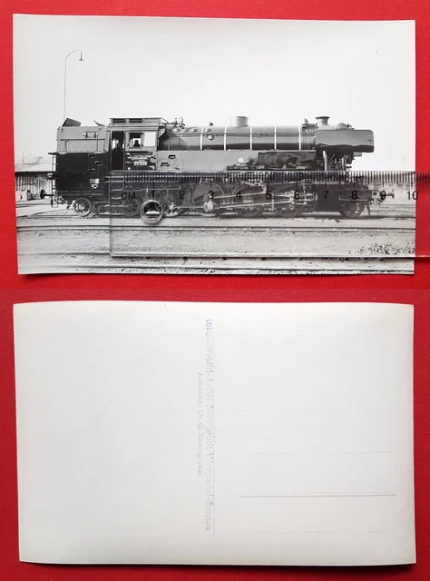Eisenbahn Foto AK von Bellingrodt DB Dampflok BR 65 004    ( 24673