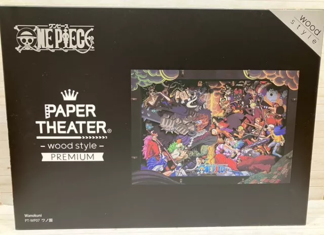 One Piece Paper Theater Wood Style  Wanokuni Wano Country Eiichiro Oda  Anime