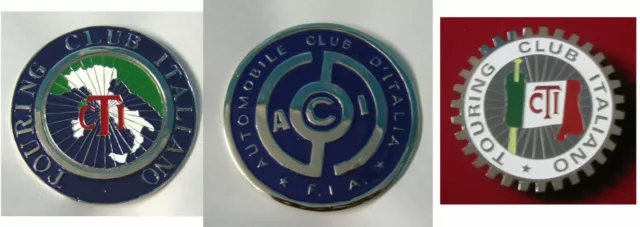 Voiture Badges - de Tournée Club Italiano Grill Emblème Logos Métal Email Ca