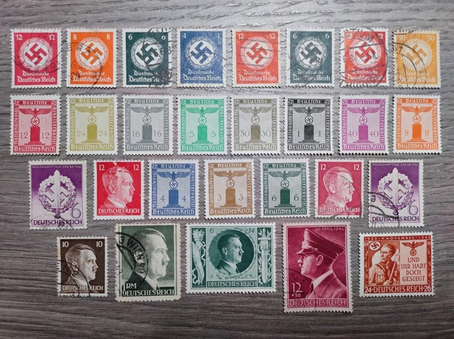 GERMAN NAZI STAMPS WW2 German Reich World War 2 Collection 146 00 german-nazi-stamps-ww2-german-reich-world-war-2-collection-146-00