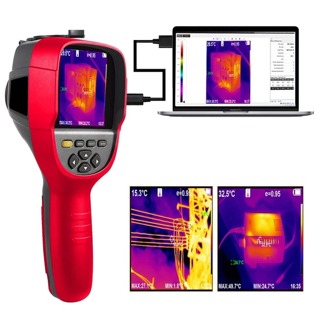 Tracciamento Infrarossi Fotocamera Thermal Imaging Caricabatteria Palmare