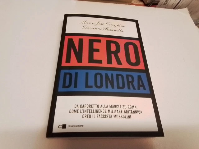 NERO DI LONDRA - CEREGHINO/ FASANELLA - CHIARELETTERE, 22ag24 NERO DI LONDRA - CEREGHINO/ FASANELLA - CHIARELETTERE, 22ag24