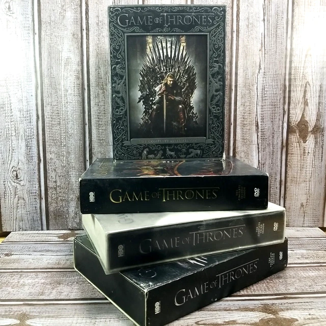 GAME OF THRONES Seasons 1 4 HBO Series Box Set DVDs First Second Third