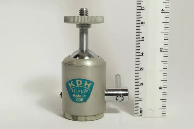 Trípode antiguo cabeza esférica KDH Leipzig RDA / O1