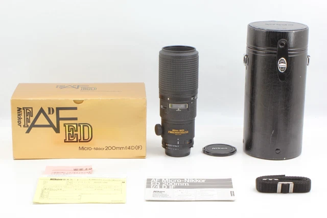 【UNUSED in box】 NIKON AF Micro NIKKOR 200mm f/4 D IF ED Macro Lens JAPAN #23043 2