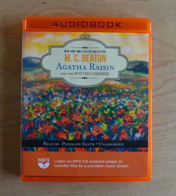 Agatha Raisin and the Potted Gardener  - M. C. Beaton - Audiobook - MP3CD