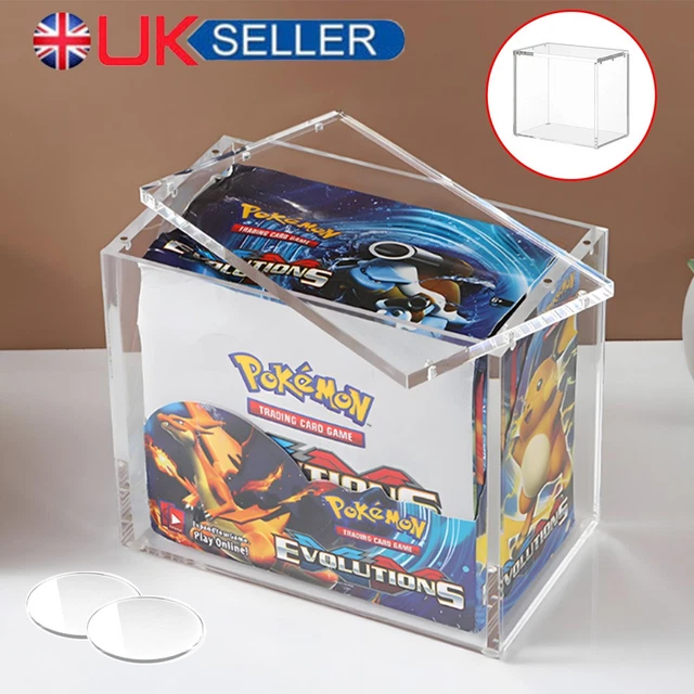 pokemon display booster box Pokemon Acrylic Japanese Booster Box Display Case Framing/display Quality  Grade