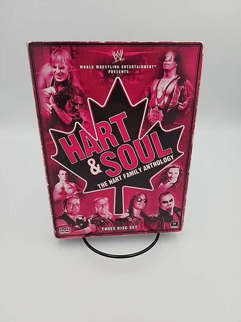 WWE: HART AND Soul - The Hart Family Anthology (DVD, 2010, 3-Disc