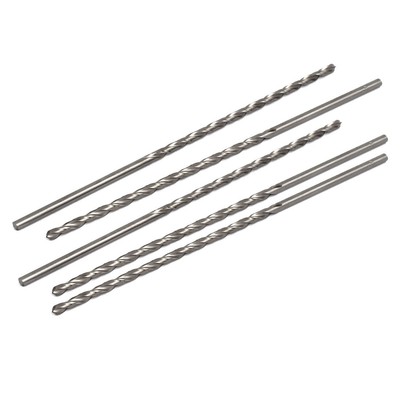 HSS 10mm Dia 200mm long tige ronde droite HSS Foret hélicoïdal outil forage 