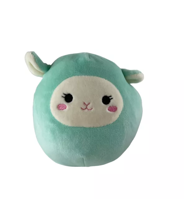 Kellytoy Squishmallows Jacob The Teal Lamb 5 Inch Plush 2018 Easter Stuffed