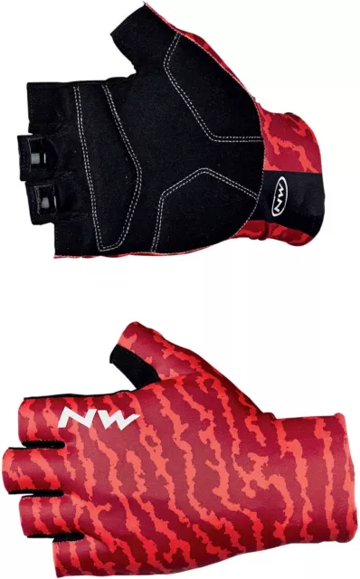 Guantini Estivi Northwave SWITCH LINE Rough Red/SUMMER GLOVES NORTHWAVE