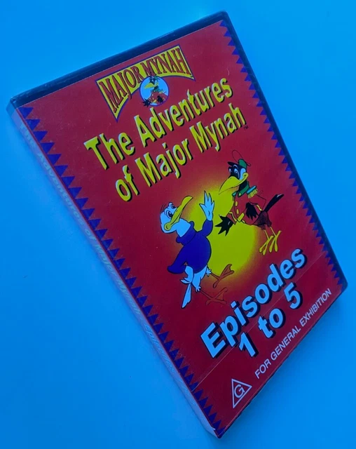THE ADVENTURES OF Major Mynah DVD Cartoon Animation Kids Childrens Kid ...