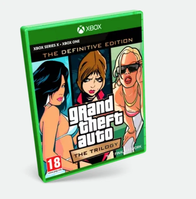 Jeu Xbox Grand Theft Auto: The Trilogy - Version PAL Complète, Très Bon état, Boîte Et Notice Incluses