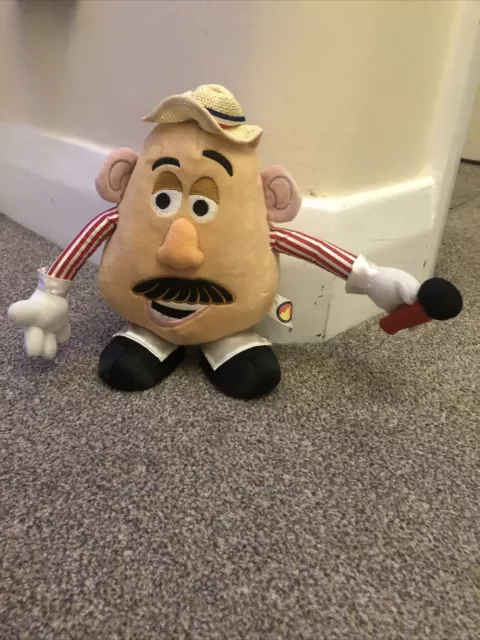 RARE Toy Story Mania Boardwalk Barker 9" Mr. Potato Head Plush Disney Parks
