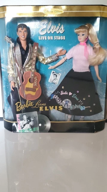 Collector Edition. Elvis live on stage                    Barbie loves Elvis Set