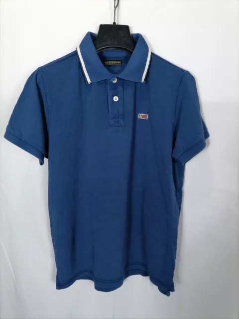 NAPAPIJRI Polo Maniche Corte Maglia T-Shirt Taglia S Uomo