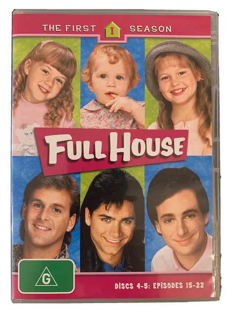 Full House Season 1 (DVD) American Drama TV Series Family Children Kids Comedy