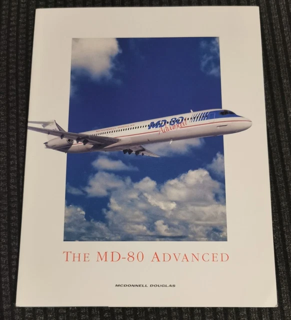 McDonnell Douglas MD-80 Advanced Aircraft Airliner Manufacturer Brochure 1991