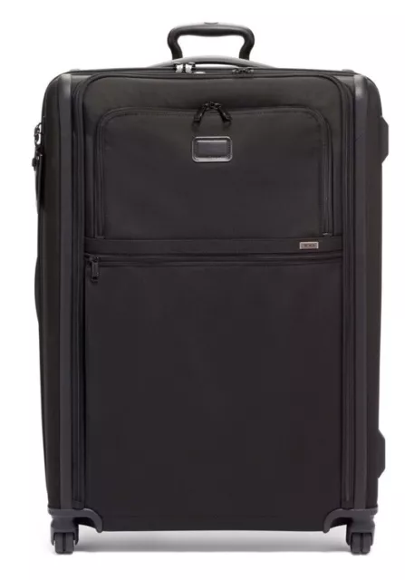 TUMI Alpha 3 Extended Trip Expandable 4 Wheeled Packing Case Black $1,375 🍄