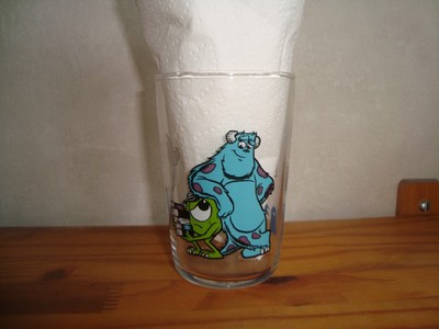 Beau verre à moutarde Monstres Académy 