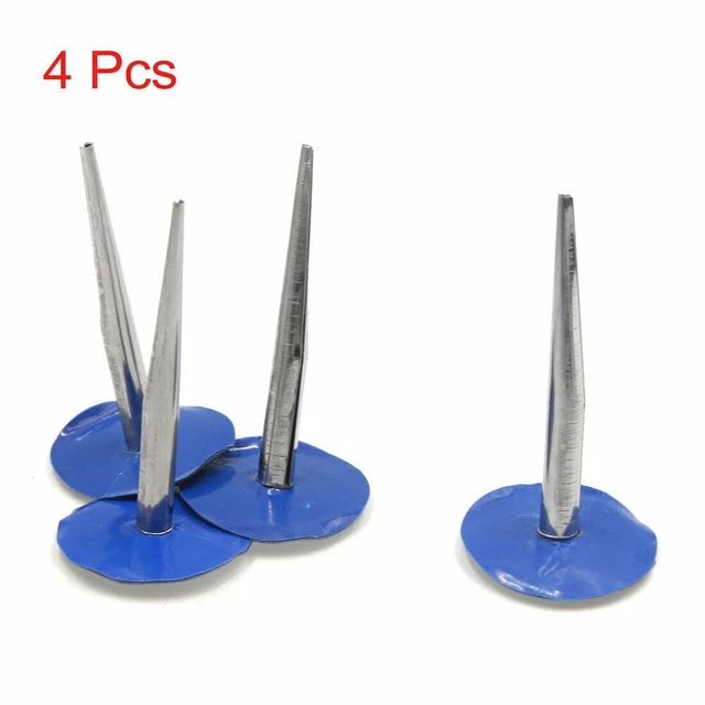 4Pcs 36mm Dia Tire Puncture Repair Wired 6mm Plug Mushroom Patch for Car Vehicle