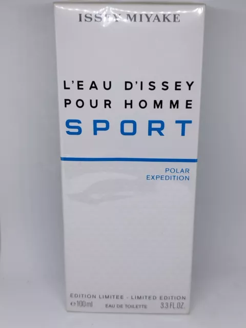 Issey Miyake L'Eau D'Issey Pour Homme Sport Polar Expedition EDT 3.3oz 100ml NIB