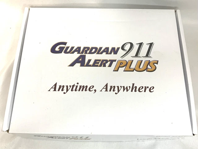 Sistema de Alerta de Emergencia LogicMark Guardian Alert 911 PLUS Modelo 30711B CAJA ABIERTA
