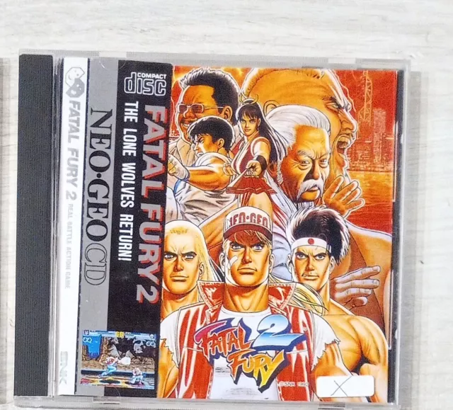 fatal fury 2 Neo Geo Cd NTCS USA.