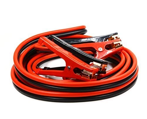 4 Gauge 500A 20ft Jumper Battery Cables - Booster Jump Starter