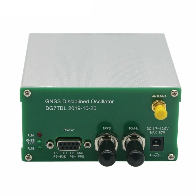 Oscillateur GNSS GPSDO 10 MHz Avec Antenne GPS + Galileo – Précision Améliorée Pour Vos Appareils