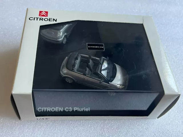 NOREV Citroën C3 Pluriel Argent 1/43 Voiture Miniature Collection