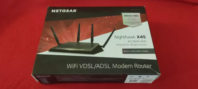 Modem Router Netgear Nighthawk  X4S  AC2600 WiFi D7800