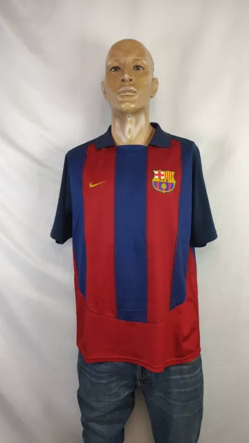 Nike Ronaldinho 2003 N.10 Maillot Football Homme Taille M Soccer Vintage Jersey