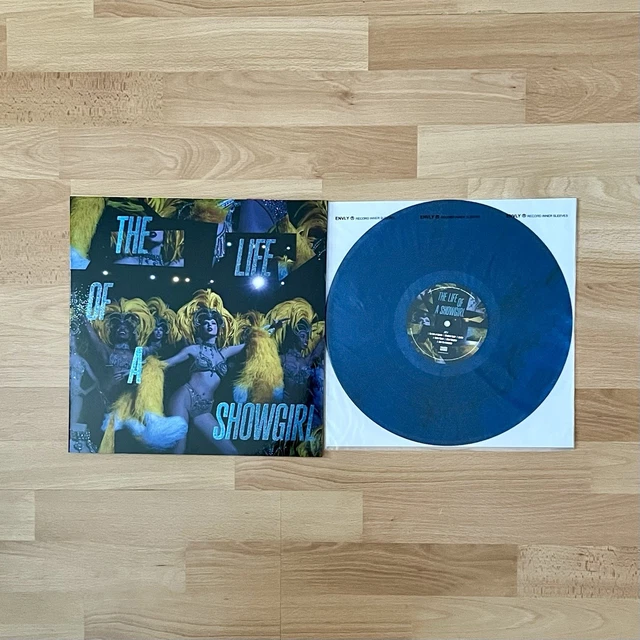 Taylor Swift - The Life Of A Showgirl: Lakeside Beach Blue Sparkle Vinyl LP (Limited Edition, In Hand)