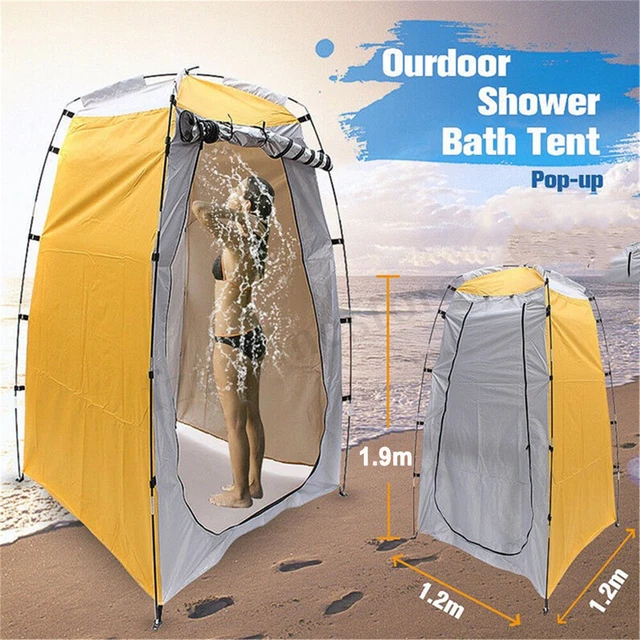 PORTABLE OUTDOOR INSTANT Pop Up Tent Privacy Camping Shower Toilet