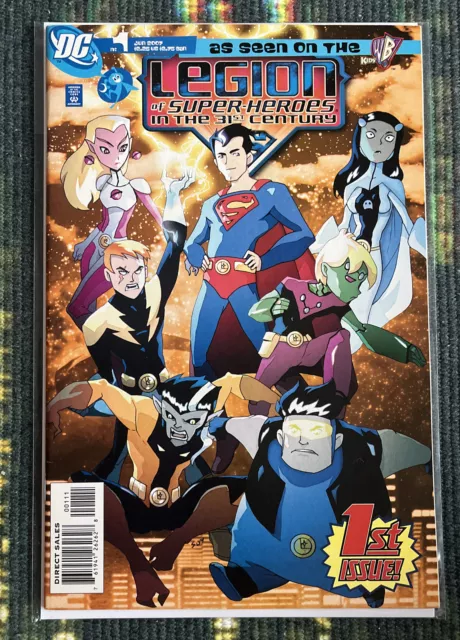 Legion of Super-Heroes 31st Century #1 DC Comics 2007 Sent In A Cardboard Mailer