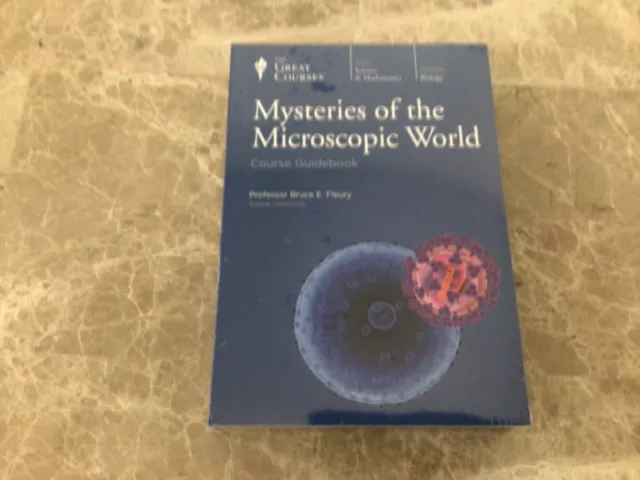 The Great Courses DVD Set Mysteries of the Microscopic World + Guidebook Sealed