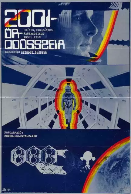 2001: A SPACE ODYSSEY Movie POSTER Hungarian 27x40 Keir Dullea Gary Lockwood