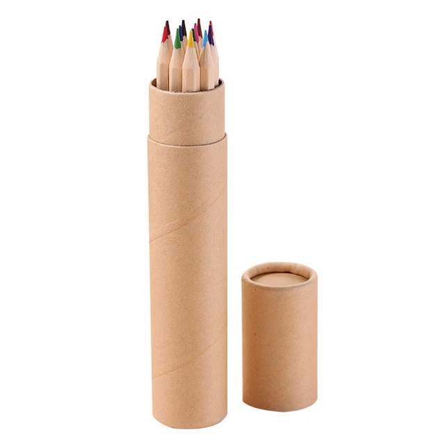 12pcs Aquarelle Crayons Aquarelle Crayon Dessin Adulte Coloration Crayons