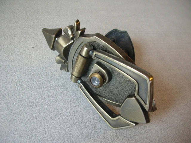 Heurtoir de porte avec judas accessoire sûreté porte en alliage de 14,5 cm