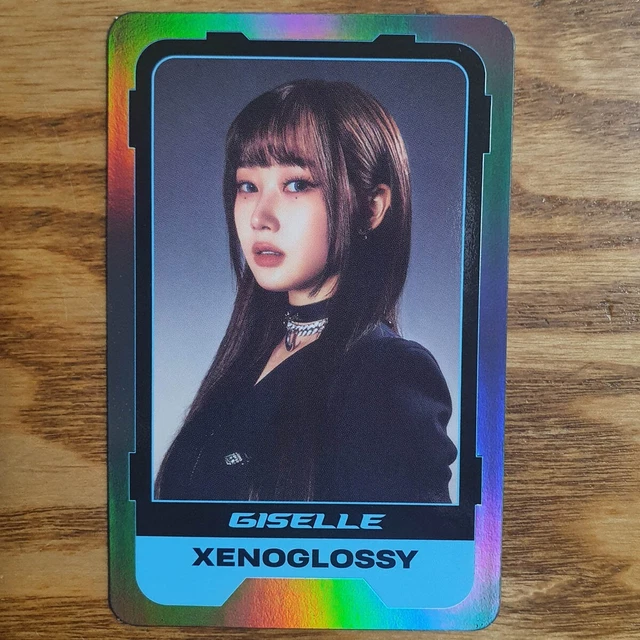 GISELLE OFFICIAL CHARACTER Card Photocard Aespa 2nd Mini Album Girls