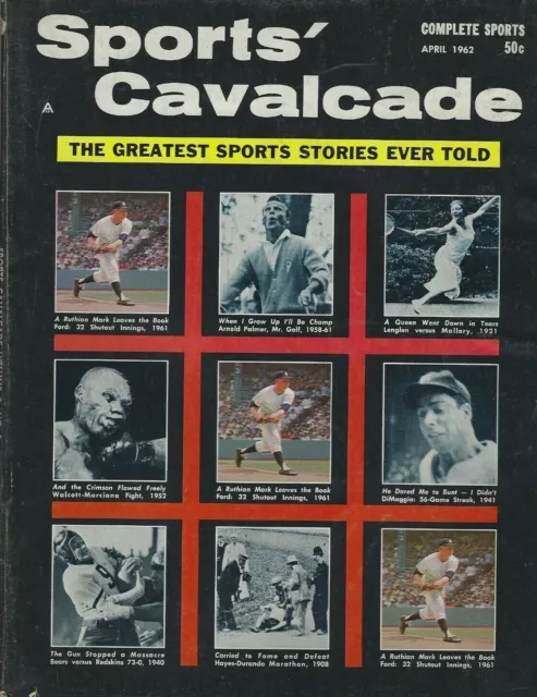 1962 Sports Cavalcade - Whitey Ford, Joe Dimaggio, Arnold Palmer  Sports History