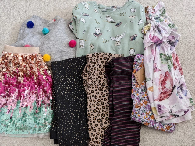 Pacchetto abbigliamento ragazze età 6-8 anni H&M Next John Lewis