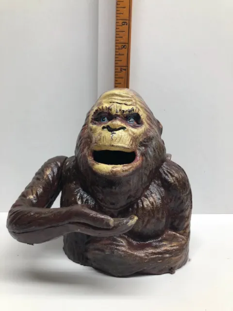 Bigfoot Statue Piggy Bank for Adults – Sasquatch Coin Bank for