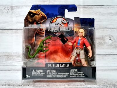 Figurine Ellie Sattler Jurassic Park - Collection Legacy Mattel 3,75 Pouces - Évasion D'Isla Nublar