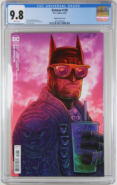 Batman #120 (Dan Hipp 1:25 Ratio Variant) Comic Book ~ Cgc Graded 9.8 Nm/M