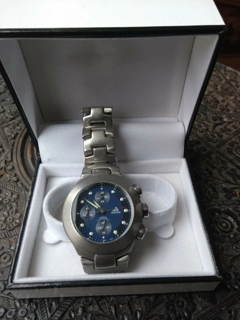 ADIDAS VINTAGE MEN S chronograph watch 10 0154 30.00 PicClick UK