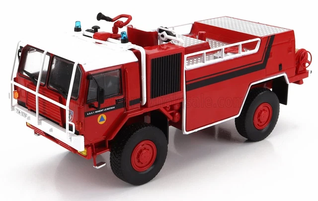 Camion Pompier Super Brimont Apache CCF Sécurité Civile - Modèle Ixo 1/43 Neuf En Boîte K27